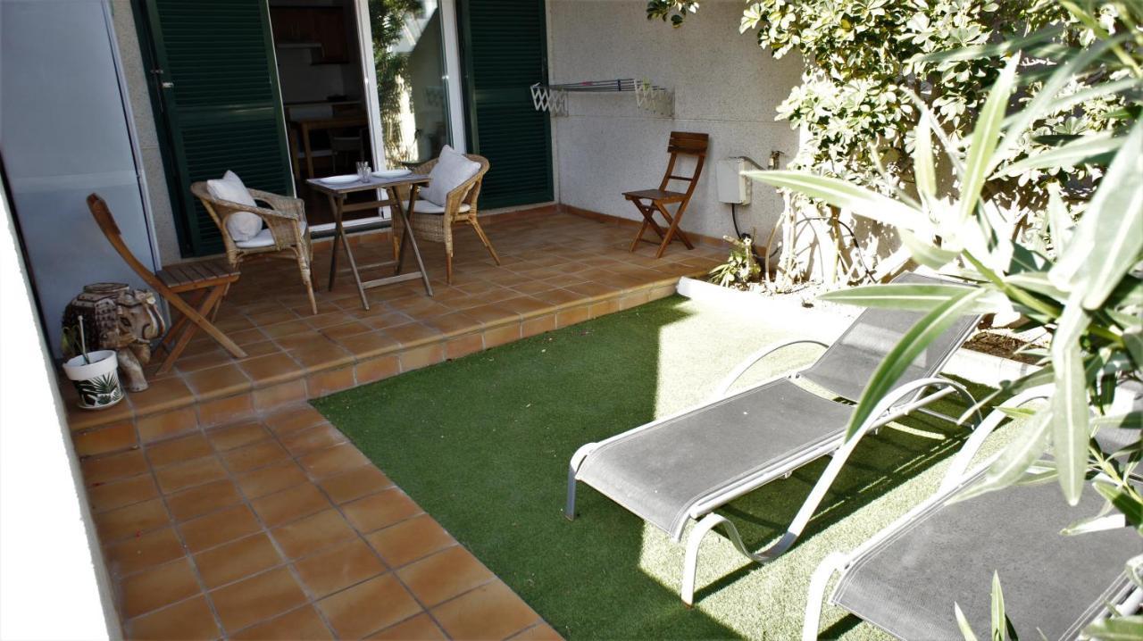 Apartamento Apartamento Con Jardin Y Piscina En El Balancon El Médano Exterior foto